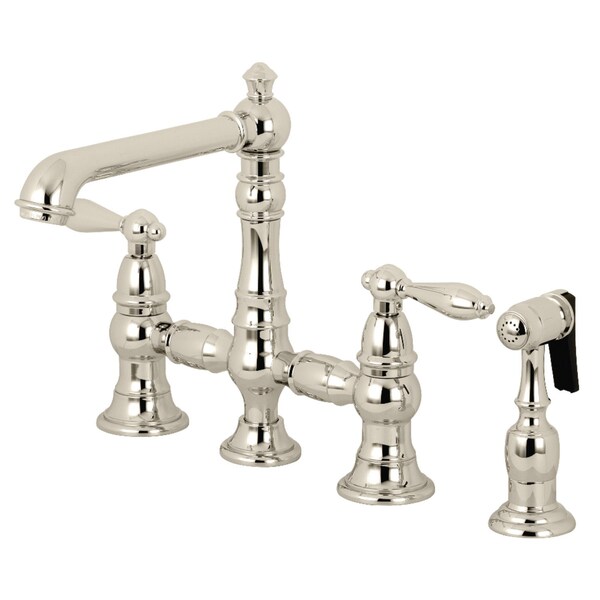 KS7276ALBS Kitchen Faucet W/ Side Sprayer, Polished Nickel
